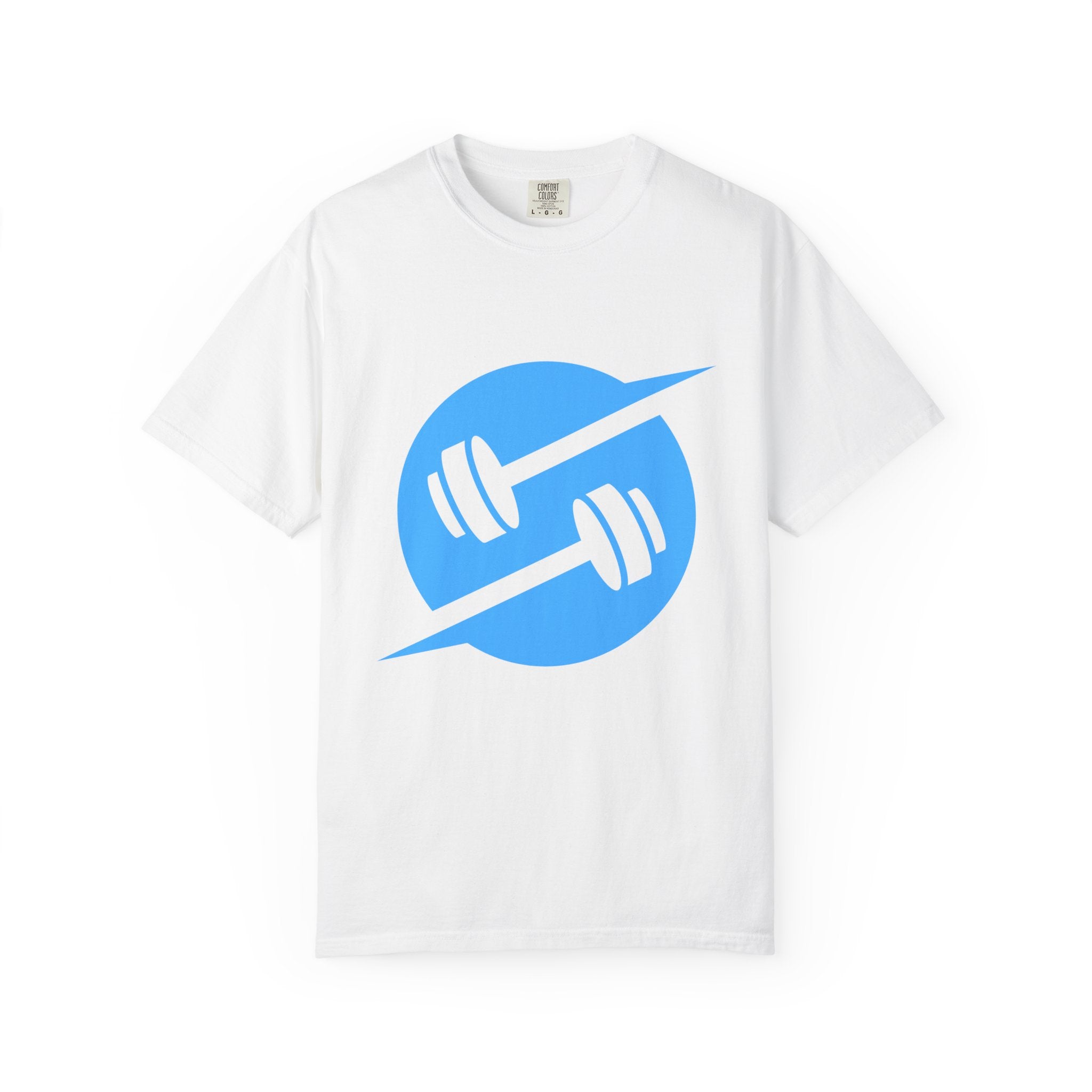 Fitness Dumbbell Logo T‑Shirt — Strength Training Gym Tee