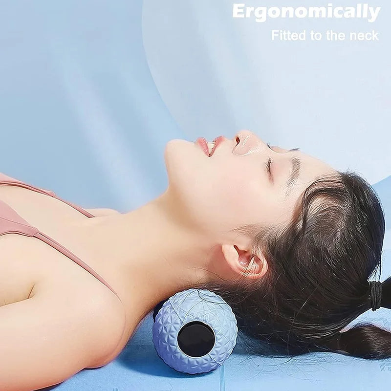 Peanut Massage Ball Double Lacrosse Mobility Therapy Tool