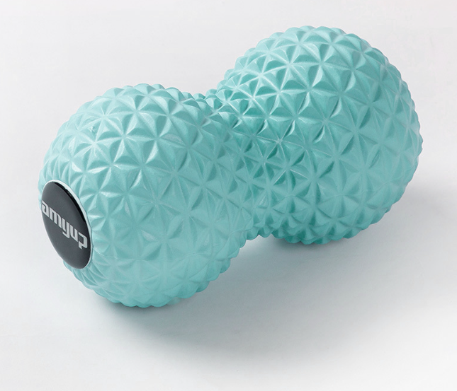 Peanut Massage Ball Double Lacrosse Mobility Therapy Tool