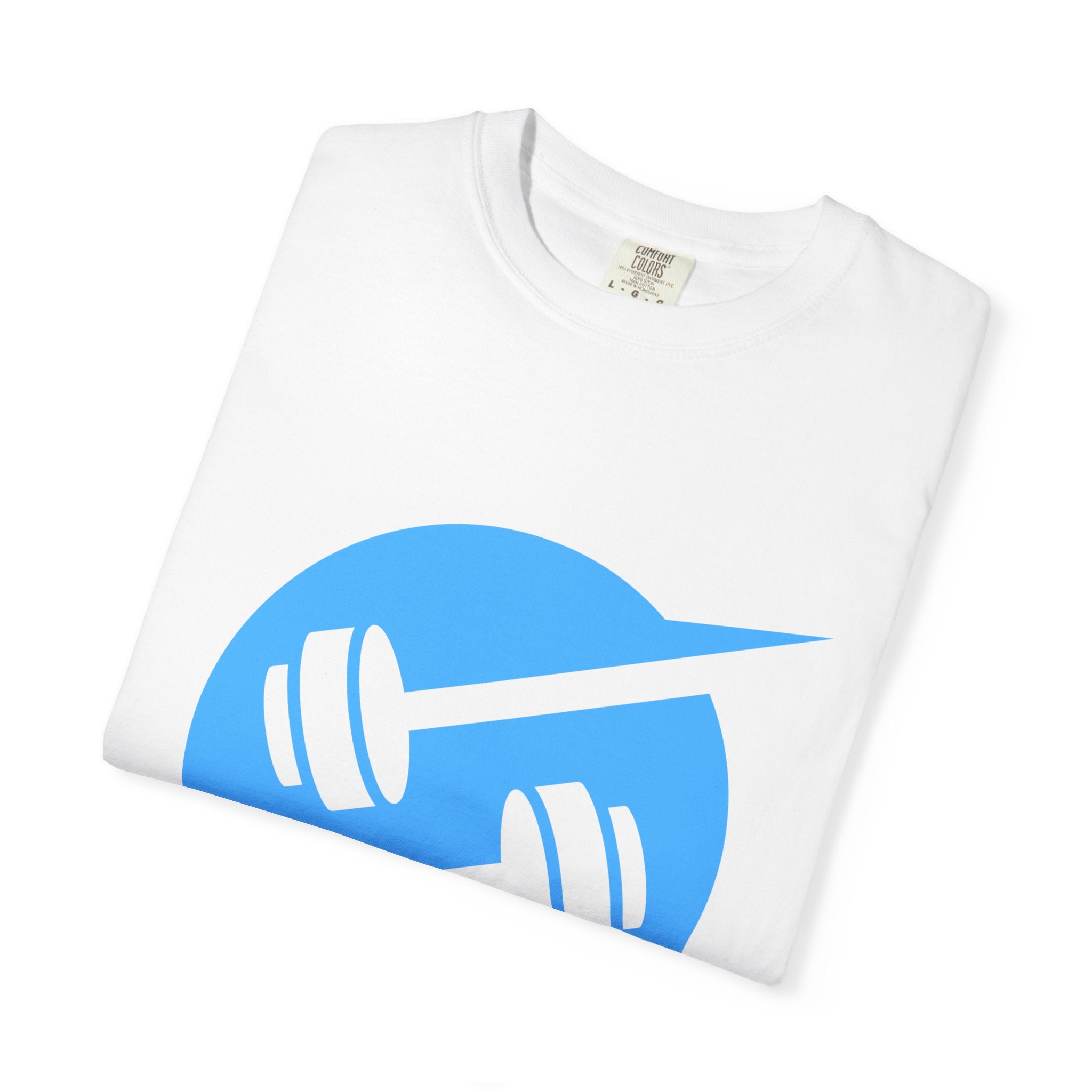 Fitness Dumbbell Logo T‑Shirt — Strength Training Gym Tee