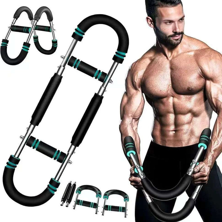 Adjustable U Shaped Arm Strength Chest Muscle Training Fitness Device