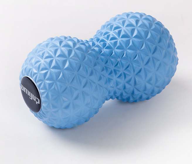 Peanut Massage Ball Double Lacrosse Mobility Therapy Tool