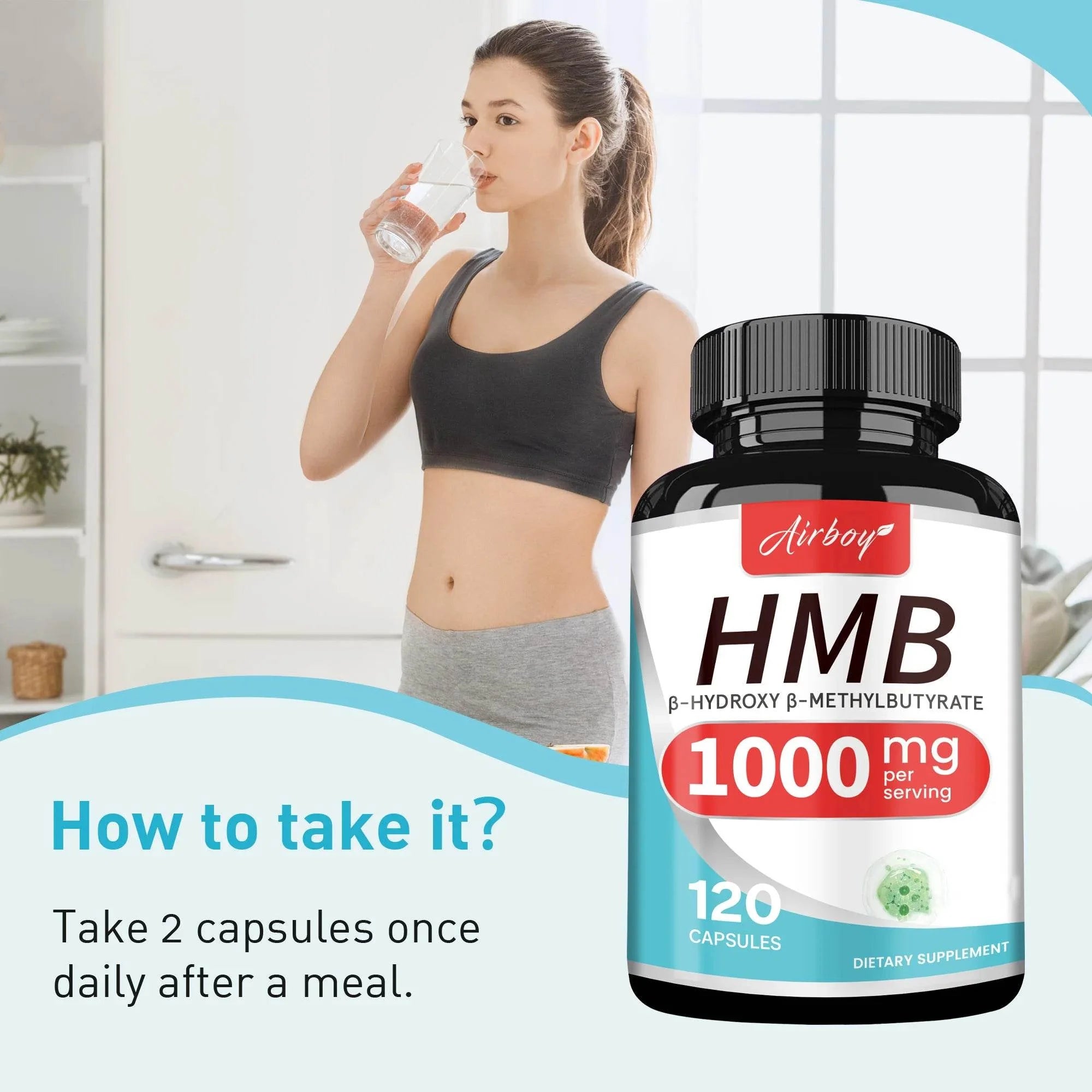 Supplement Capsules Muscle Growth Recovery Endurance Energy Support