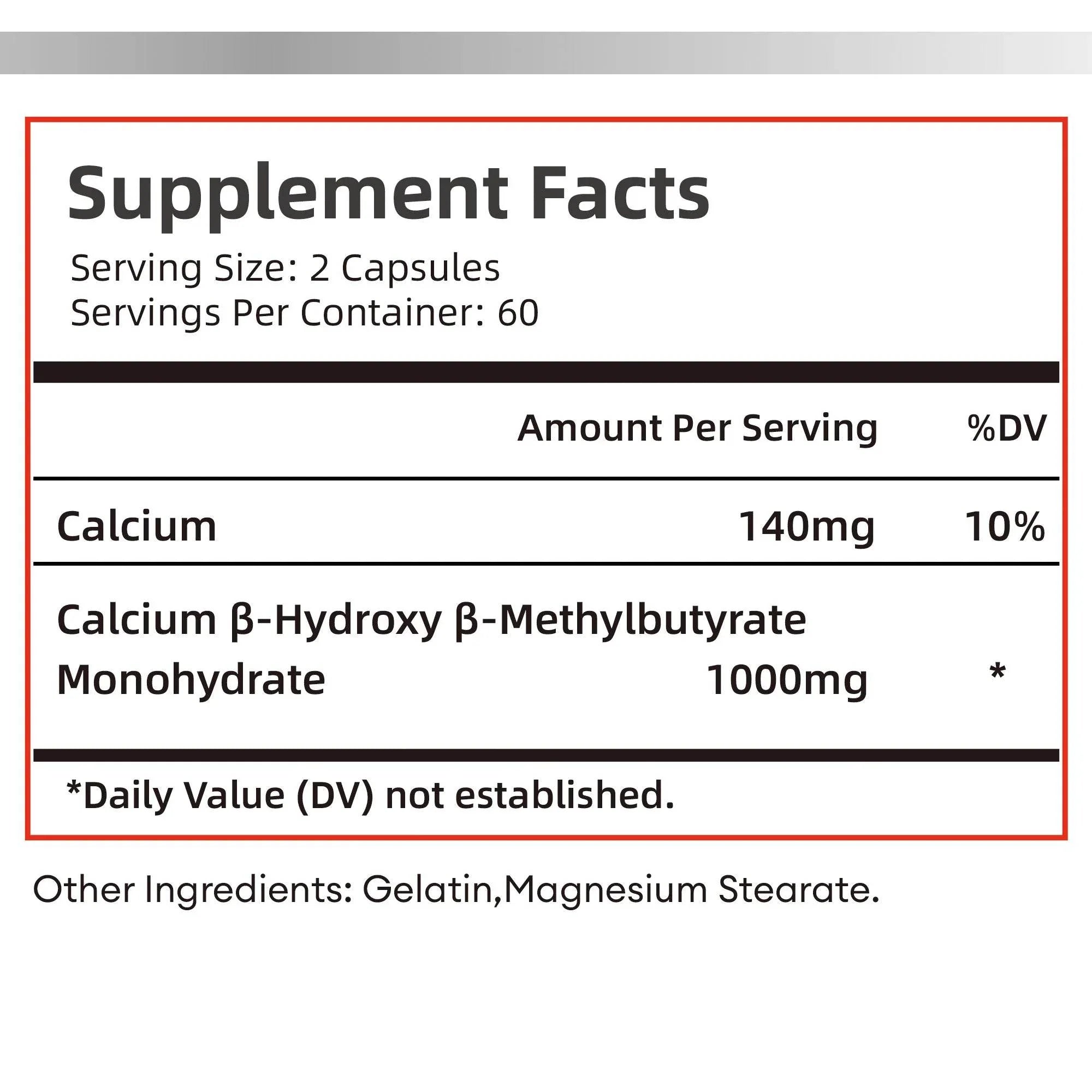 Supplement Capsules Muscle Growth Recovery Endurance Energy Support