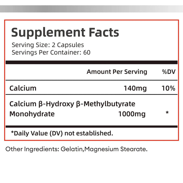 Supplement Capsules Muscle Growth Recovery Endurance Energy Support