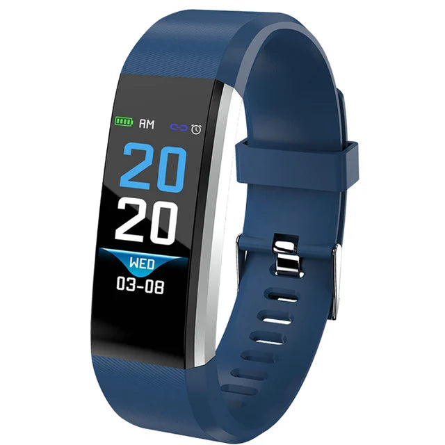 Smartwatch Men Women Heart Rate Blood Pressure Fitness Tracker