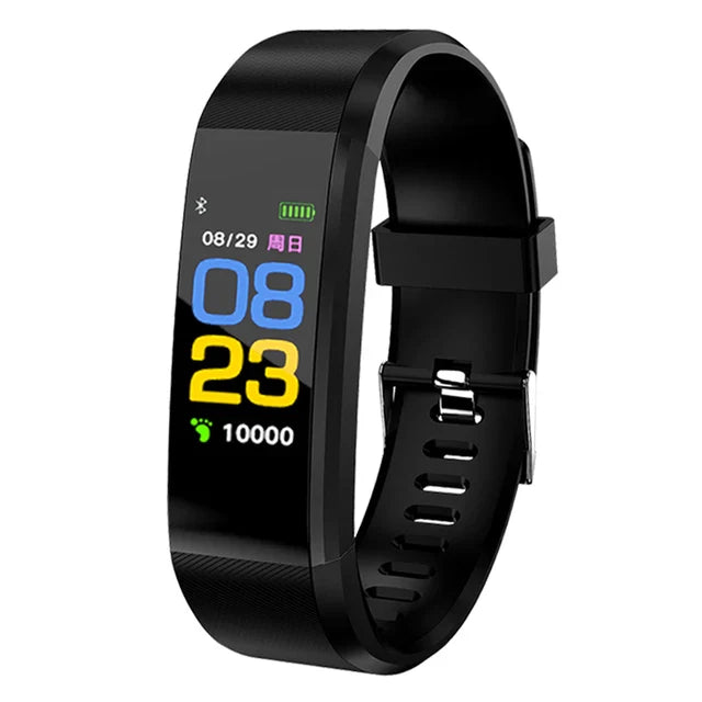 Smartwatch Men Women Heart Rate Blood Pressure Fitness Tracker