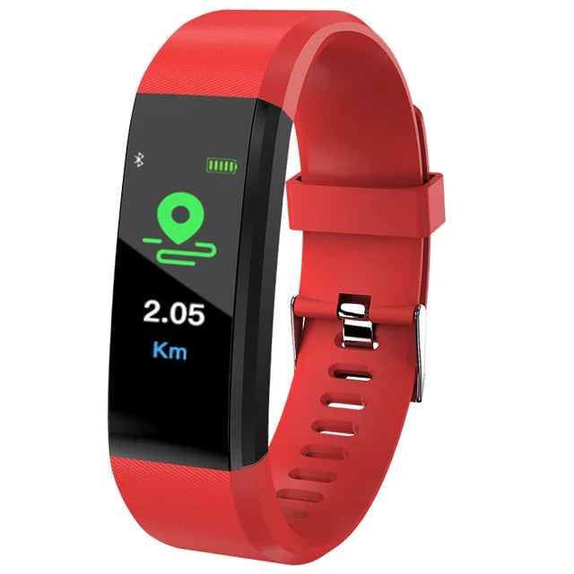 Smartwatch Men Women Heart Rate Blood Pressure Fitness Tracker
