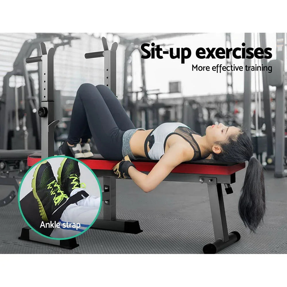 Multi-Station Weight Bench Press Weights Equipment Fitness