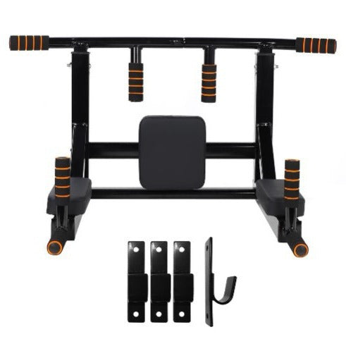 Wall Mounted Pull Up Parallel Bars Sandbag Rack Fitness Equipment