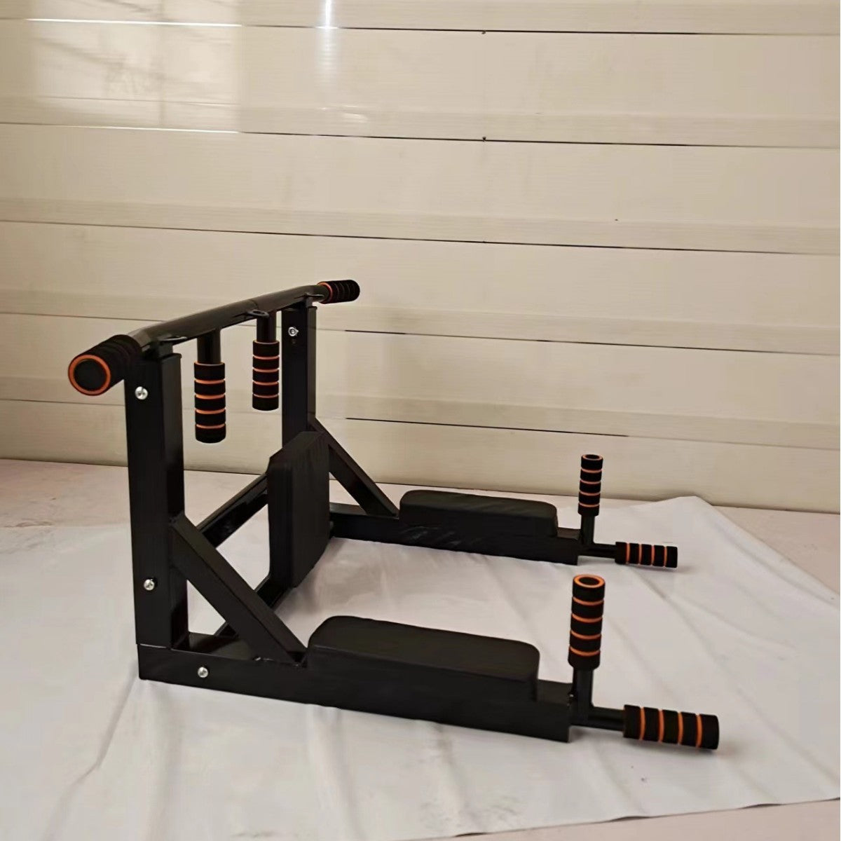 Wall Mounted Pull Up Parallel Bars Sandbag Rack Fitness Equipment