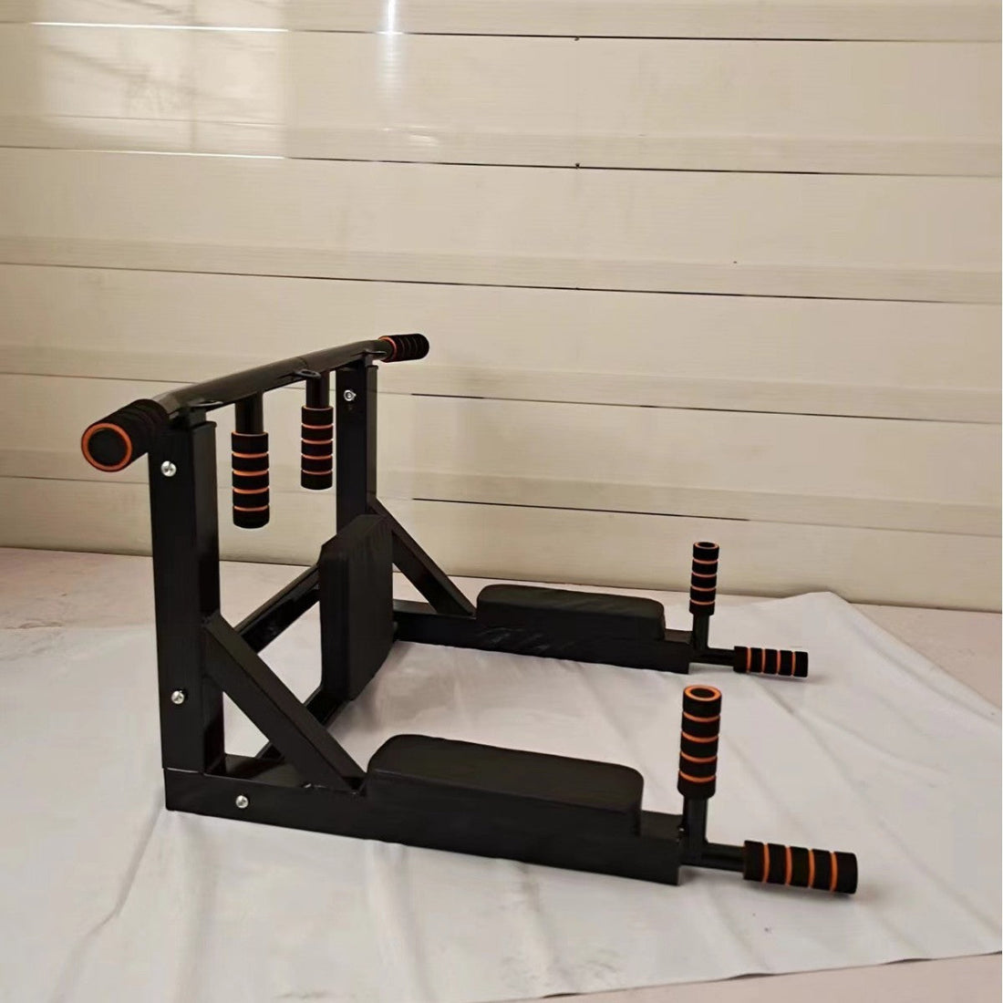 Wall Mounted Pull Up Parallel Bars Sandbag Rack Fitness Equipment