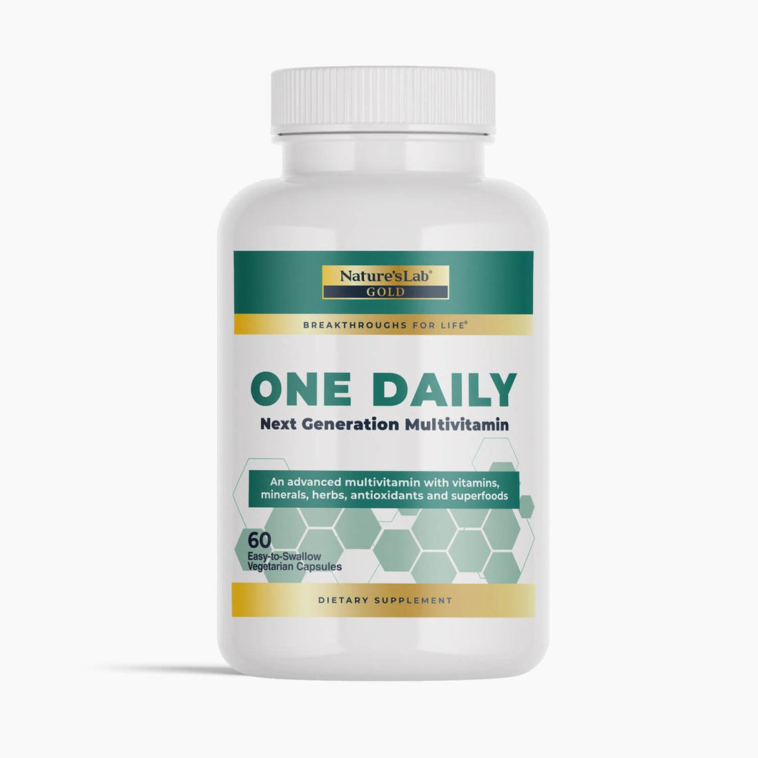 Nature’s Lab Gold One Daily Multivitamin Complete Nutritional Support