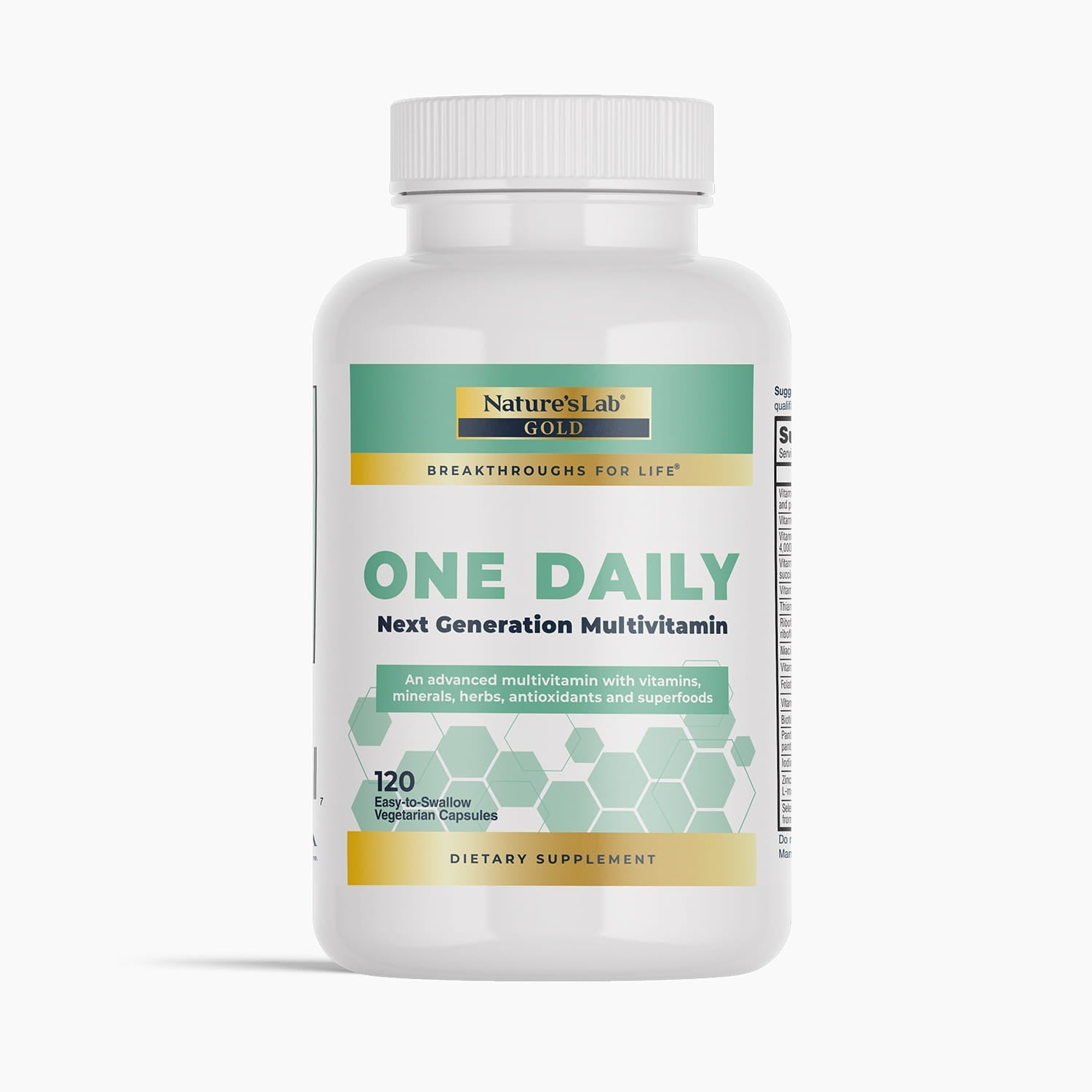 Nature’s Lab Gold One Daily Multivitamin Complete Nutritional Support