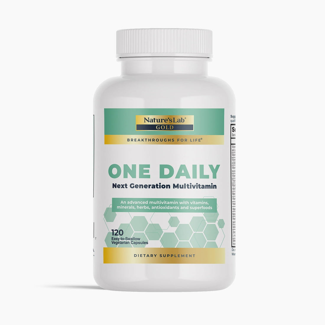 Nature’s Lab Gold One Daily Multivitamin Complete Nutritional Support