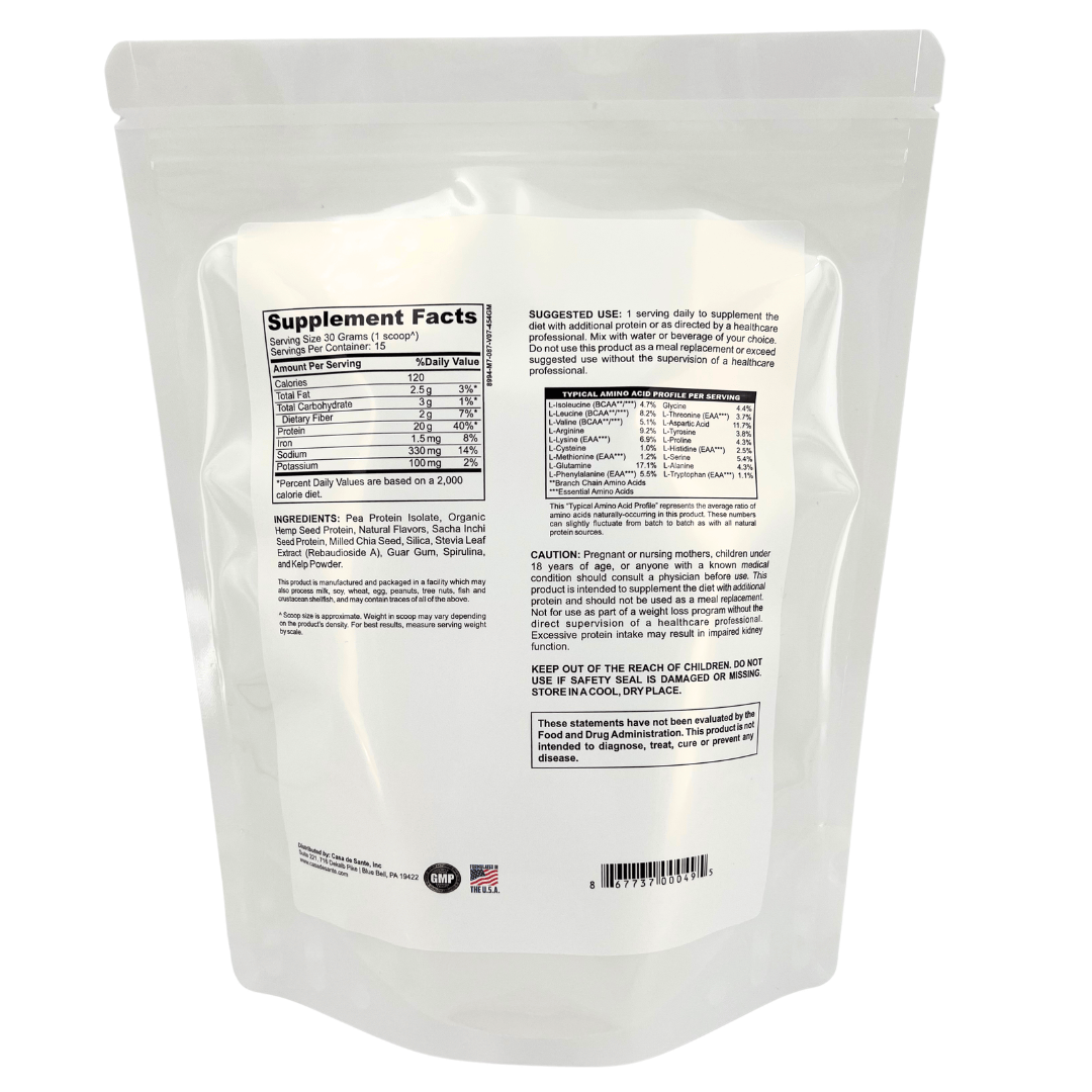 Elemental Vegan Protein Powder | Low FODMAP & GLP-1 Plant-Based Nutrition Support