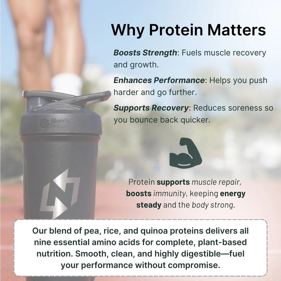 Vegan Protein Powder Creatine Single Serve Packets Travel Supplement