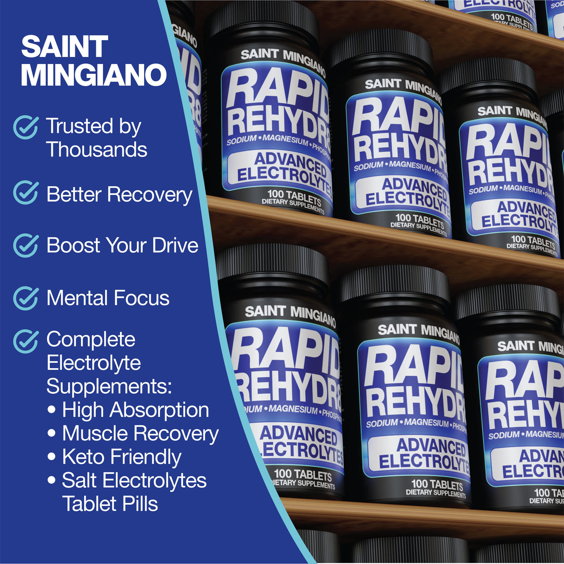 Rapid Rehydr8 Electrolyte Capsules Hydration Cramp Prevention Endurance Recovery