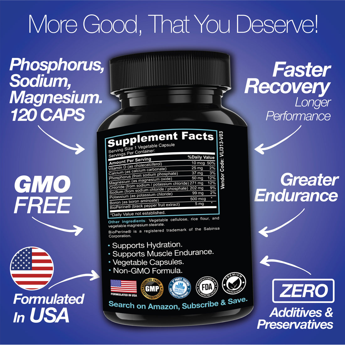 Rapid Rehydr8 Electrolyte Capsules Hydration Cramp Prevention Endurance Recovery