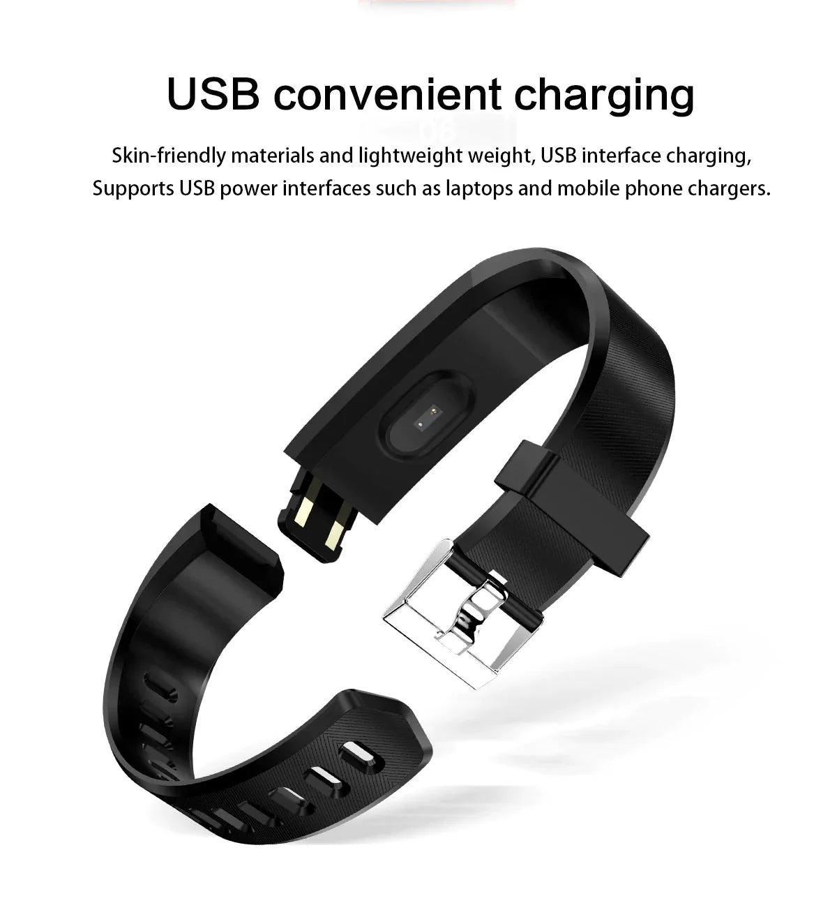 Waterproof Fitness Tracker Smart Watch with Heart Rate, BP, Sleep & Multi‑Sport
