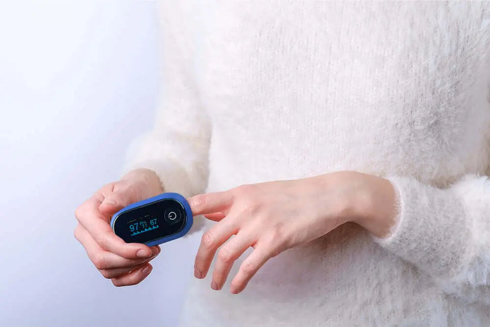 Med-Pat PX-1 Fingertip Pulse Oximeter SpO2 Pulse Rate Monitor