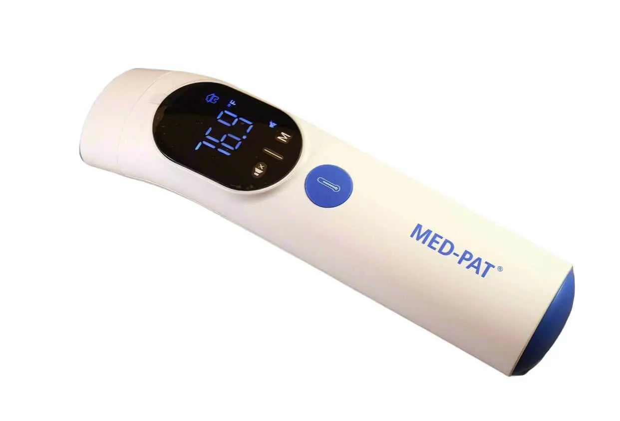 Med Pat TH1 Digital Infrared Thermometer Ear Forehead FDA Cleared