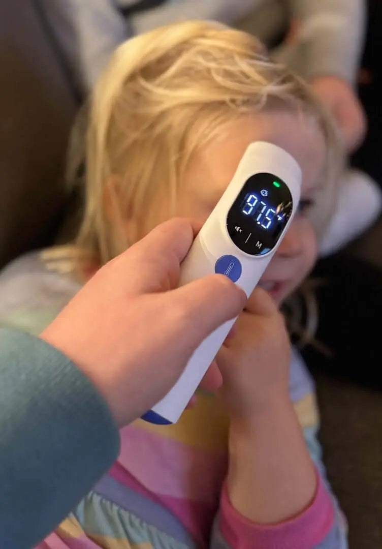 Med Pat TH1 Digital Infrared Thermometer Ear Forehead FDA Cleared